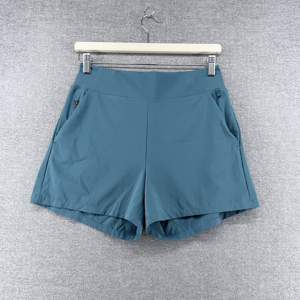 Athleta Brooklyn Shorts Women Size 6 Blue Activewear